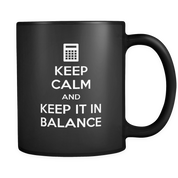 Keep calm and keep it in balance