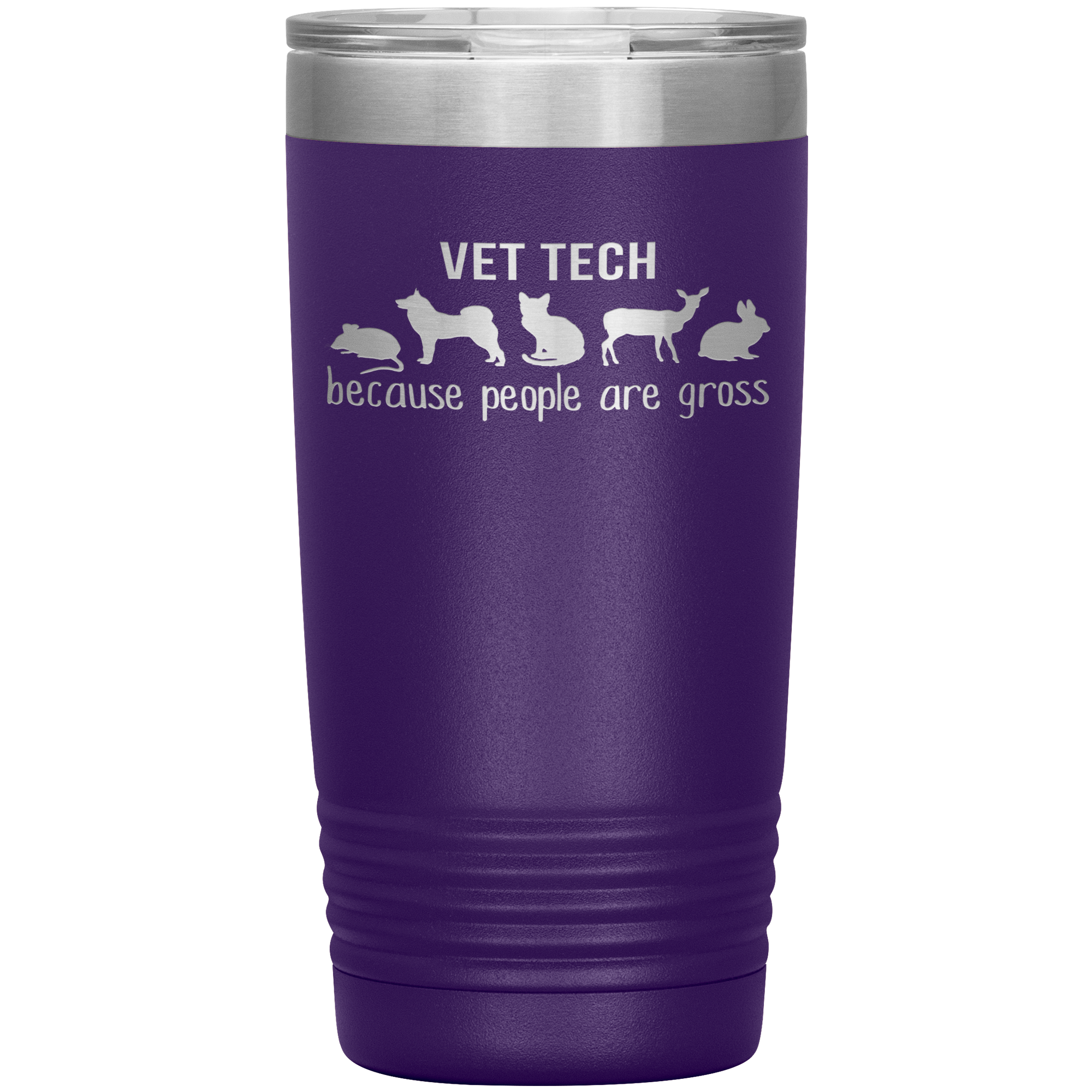 Vet tech: because people are gross 20oz Tumbler