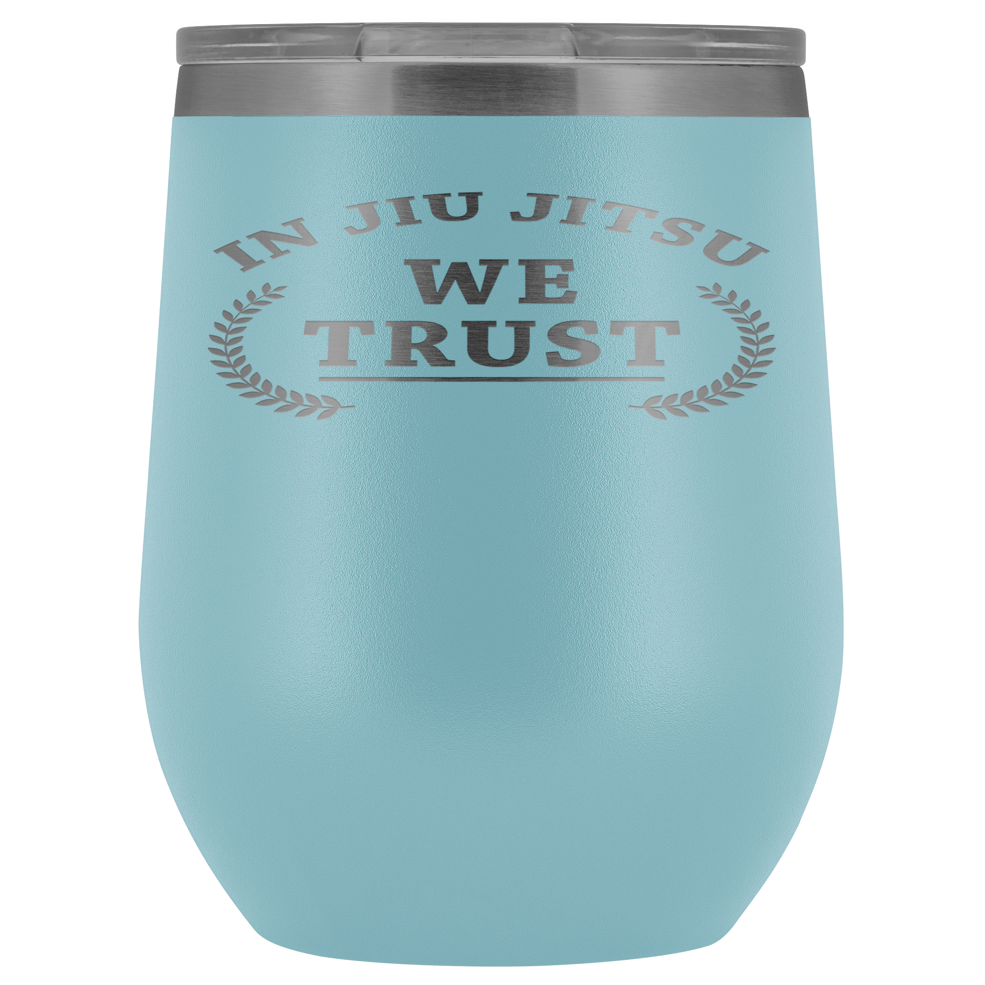 BJJ Gift, In jiu jitsu we trust, 12oz Tumbler, Travel mug, Coffee Tumbler, Tea Tumbler