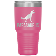 Father's day Gift, Papasaurus, 30oz Tumbler, Travel mug, Coffee Tumbler, Tea Tumbler