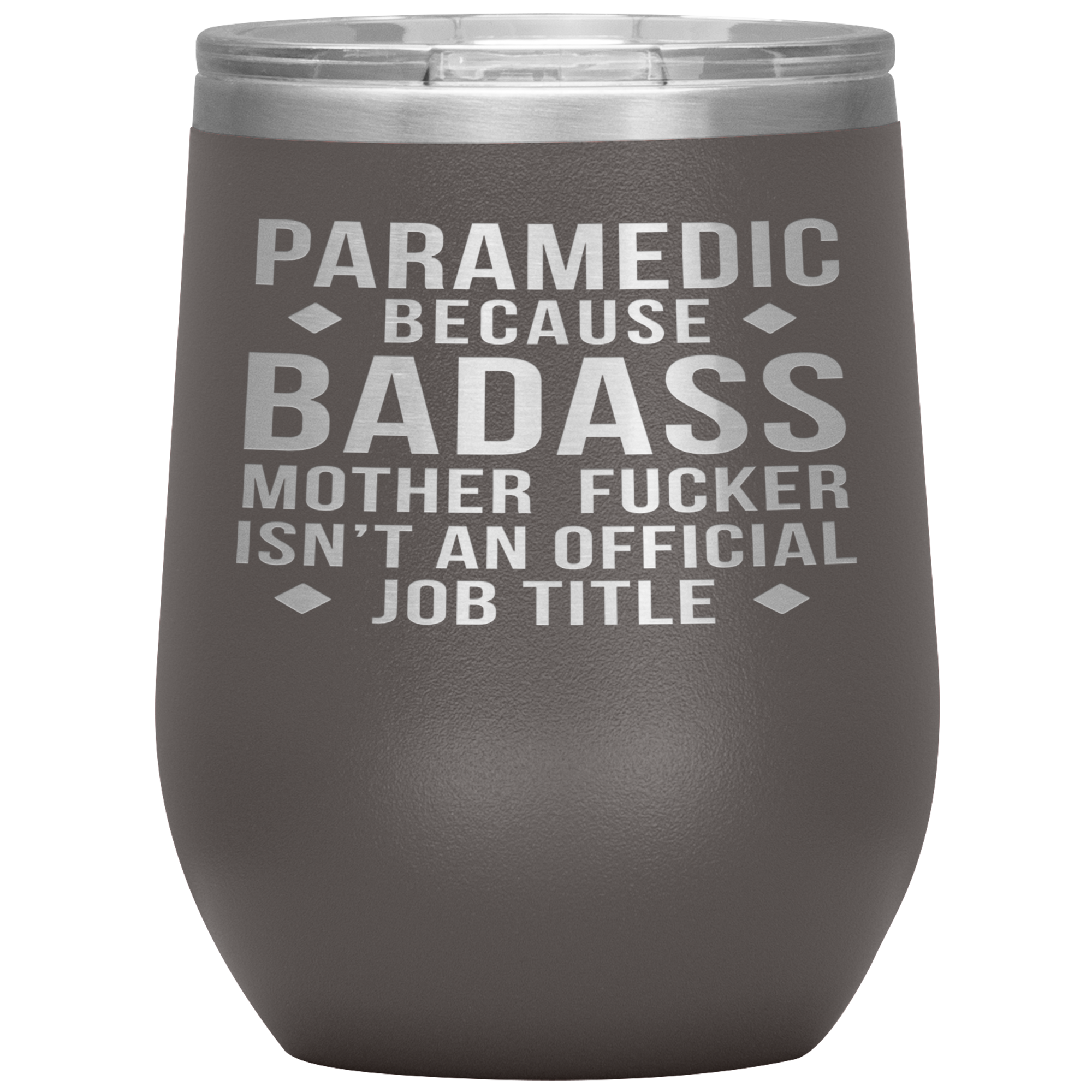 Paramedic Gift, Paramedic badass, 12oz Vacuum Tumbler, Travel mug, Coffee Tumbler, Present for Paramedic Colleague