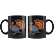 Black Mug for Turkey lovers