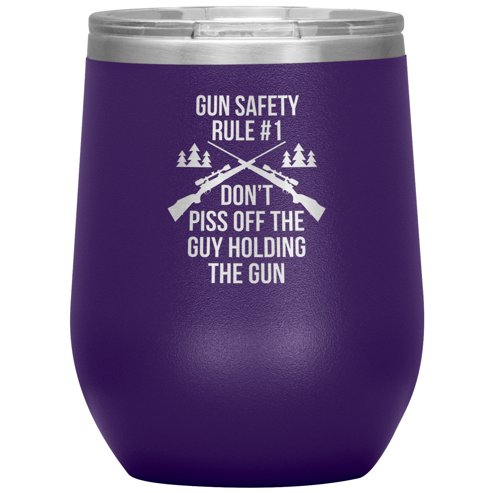 Gun safety rule #1, don't piss of the guy holding the gun