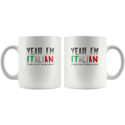 Italian Person Gift, Italians lover, Italians White Mug, Birthday Present, Christmas Gift, 11oz  white mug, Fun gift