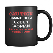 Caution pissing off a czech woman