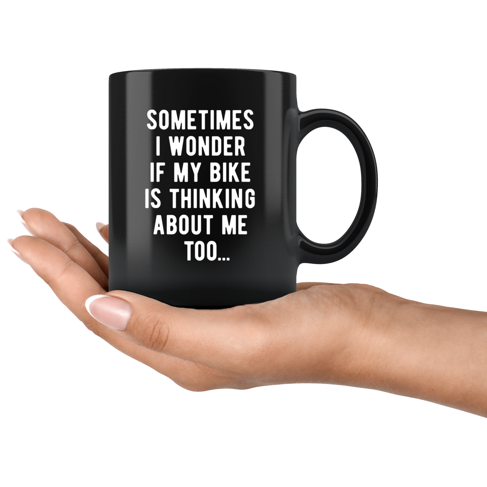 Sometimes I wonder if my bike thinks about me..