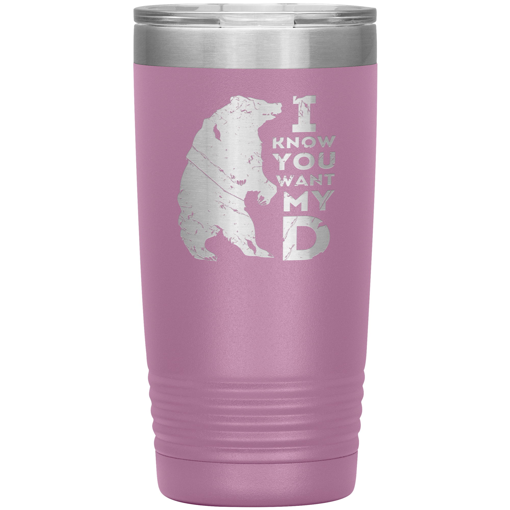Beard Gift, I know you want my bearD, 20oz Tumbler, Travel mug, Coffee Tumbler, Tea Tumbler