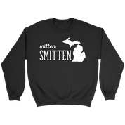Michigan Mitten smitten Gift, Unisex Longsleeve, Hoodie, Crewneck long sleeve, Sweatshirt, Jersey