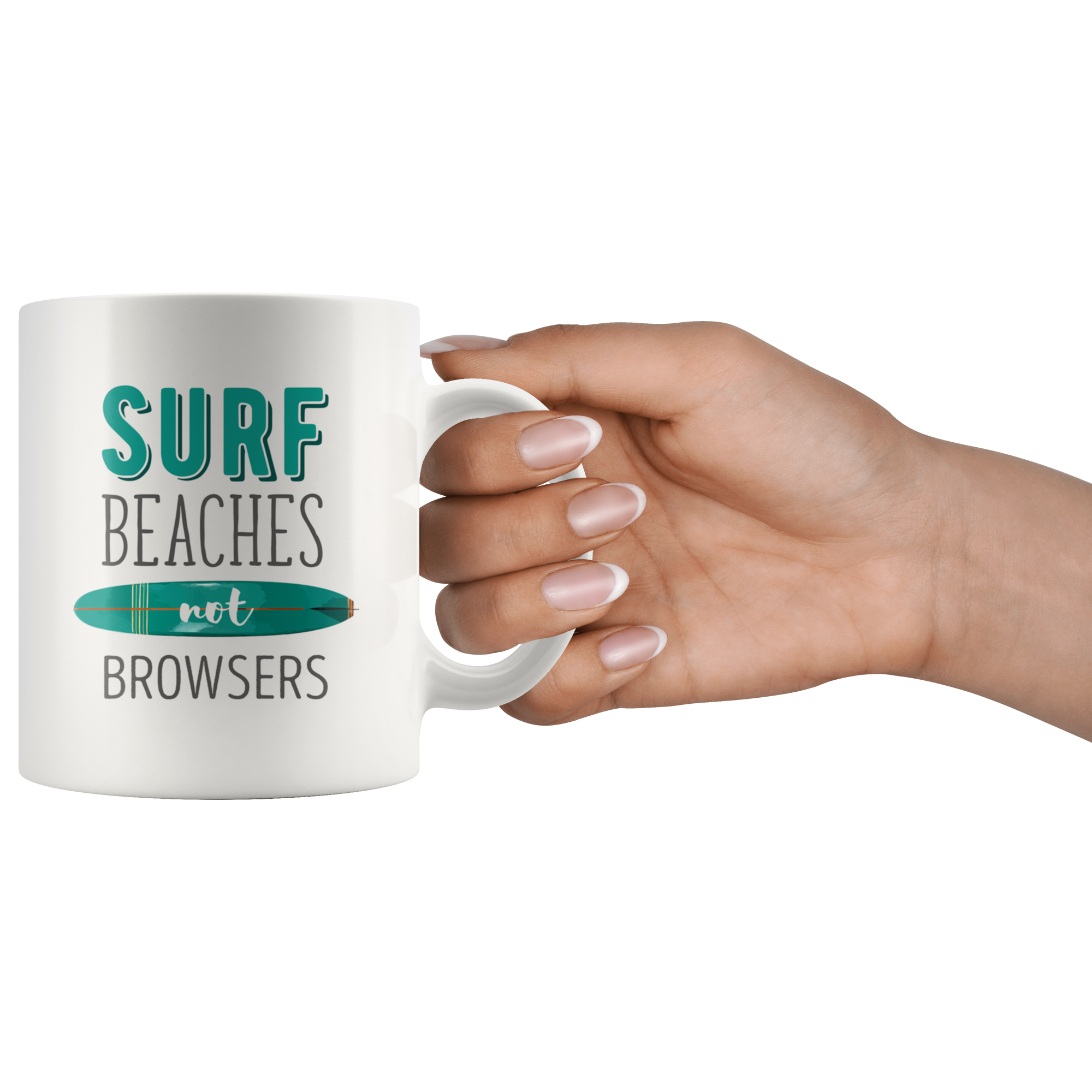 Surf beaches not browsers