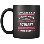 But you can become a Actuary and that's pretty much the same thing