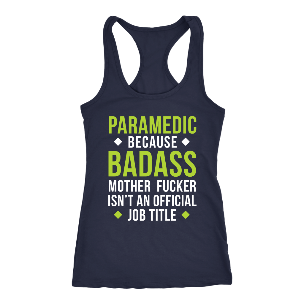 Paramedic Racerback Tank Top
