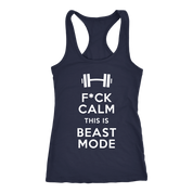 F*ck calm this is beast mode