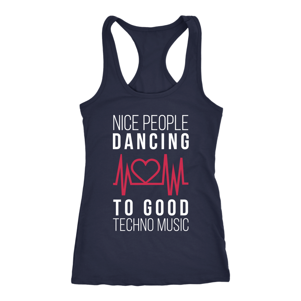 Nice people Dancing to good Techno Music