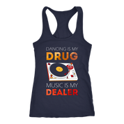 Techno Dancing is my drug, music is my dealer Tank Top Gift, Birthday Present