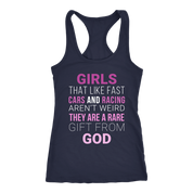 Girls that like fast cars aren't weir they are a rare gift from god