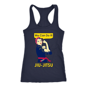BJJ We can do it, jiu jitsu Gift, Birthday Present, Racerback, Tank Top, Summer Apparel