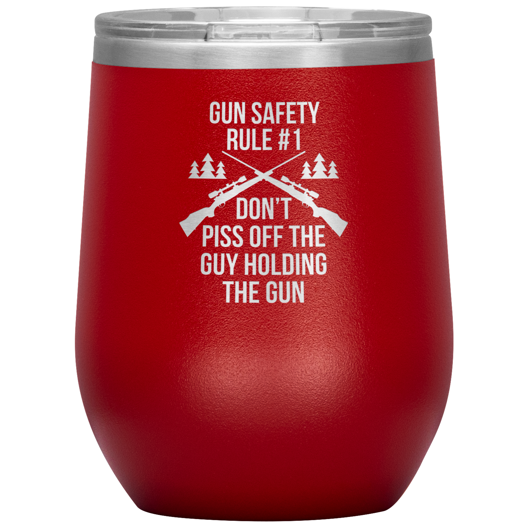 Gun safety rule #1, don't piss of the guy holding the gun