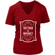 Tattoos and whiskey, make me frisky T-Shirt