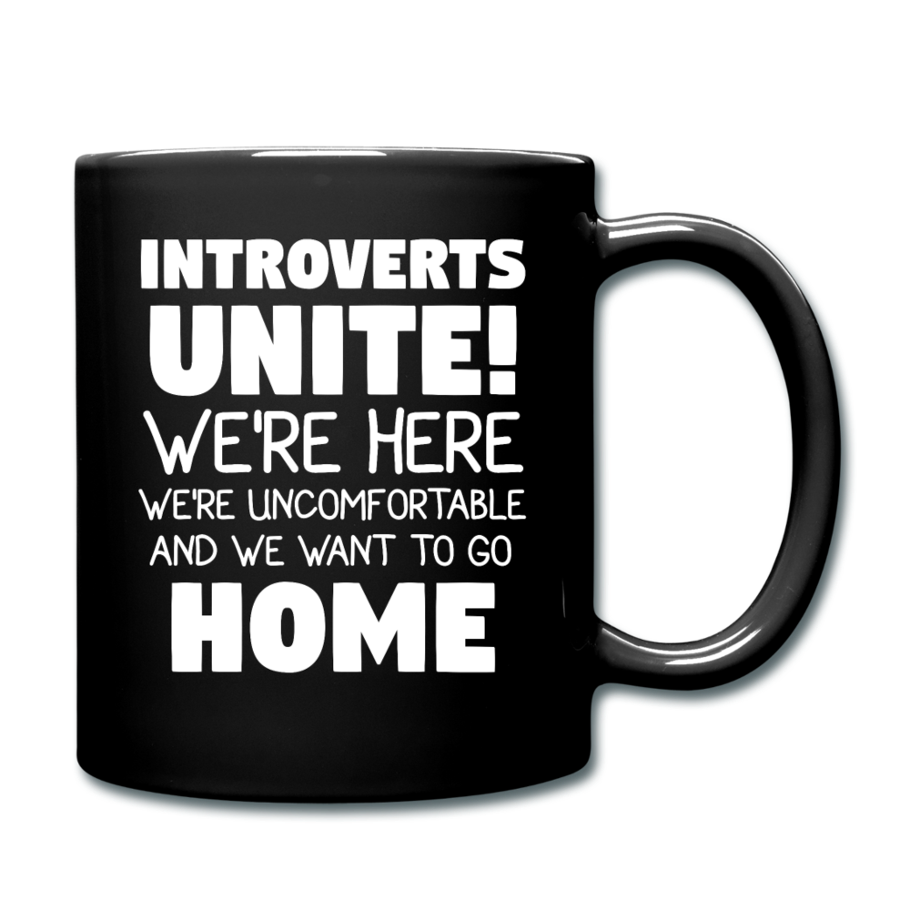 [SPOD] Introverts Full Color Mug - black