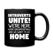 [SPOD] Introverts Full Color Mug - black