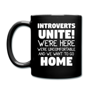 [SPOD] Introverts Full Color Mug - black