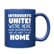 [SPOD] Introverts Full Color Mug - royal blue