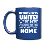 [SPOD] Introverts Full Color Mug - royal blue