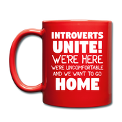[SPOD] Introverts Full Color Mug - red