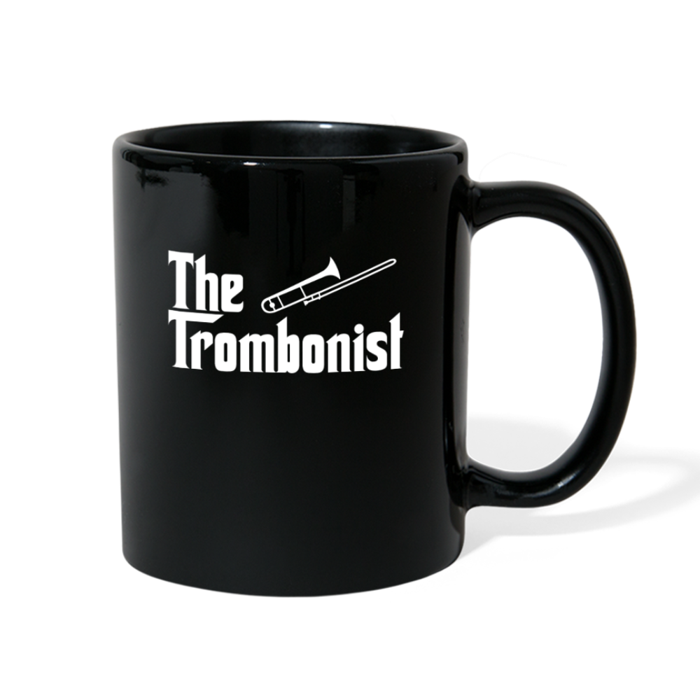 [SPOD] he Trombonist, Black Coffee Mug, Tea Cup for people who love playing Trombone - black