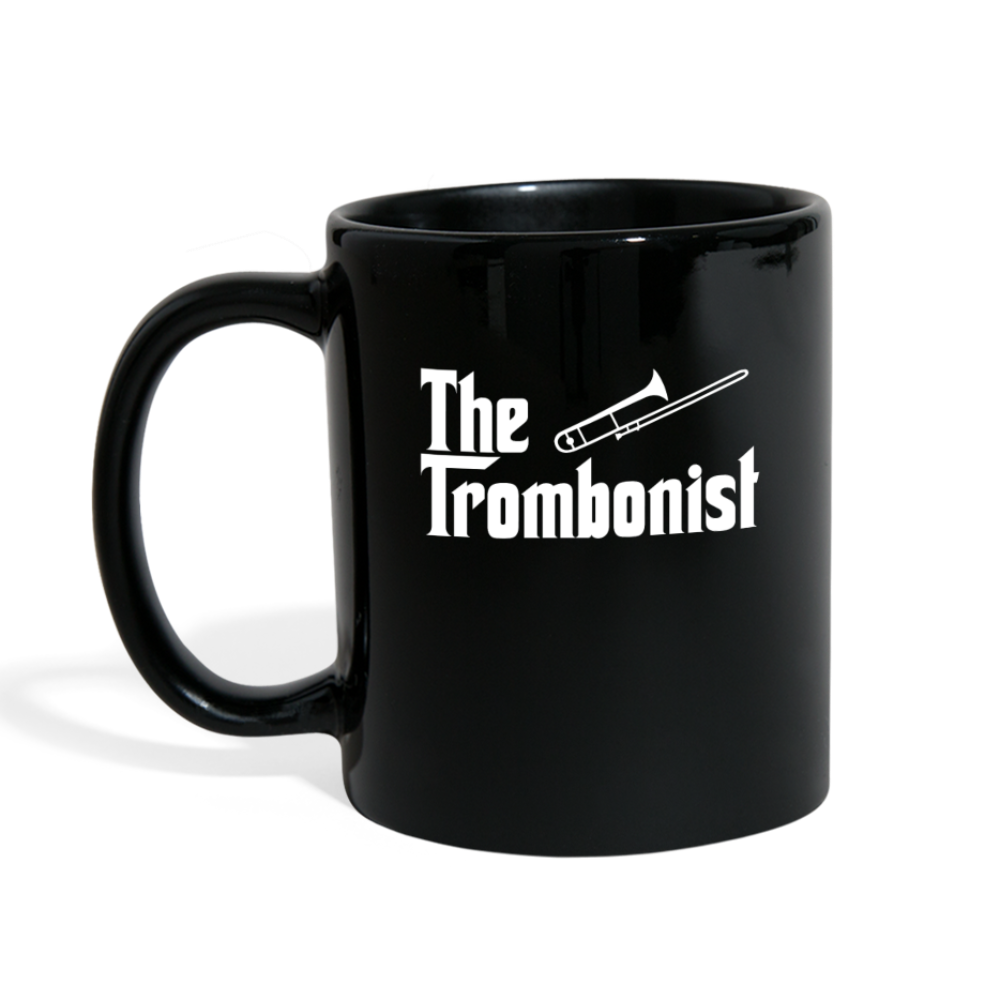 [SPOD] he Trombonist, Black Coffee Mug, Tea Cup for people who love playing Trombone - black