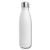 Insulated Stainless Steel Water Bottle - white