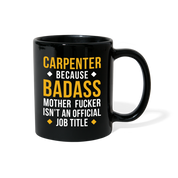 [SPOD]  Mug Carpenter gifts Carpenter mug - Badass Carpenter mug - Carpenter coffee mug Carpenter coffee cup (11oz) Black - black