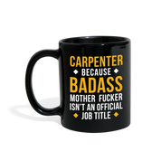 [SPOD]  Mug Carpenter gifts Carpenter mug - Badass Carpenter mug - Carpenter coffee mug Carpenter coffee cup (11oz) Black - black