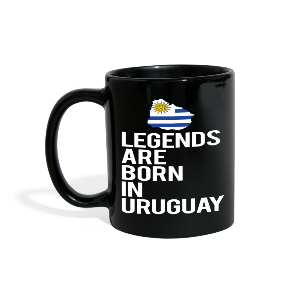 [SPOD] Black mug for people born in Uruguay, Gift for Coffee or Tea lover, Christmas gift for person born in Uruguay - black
