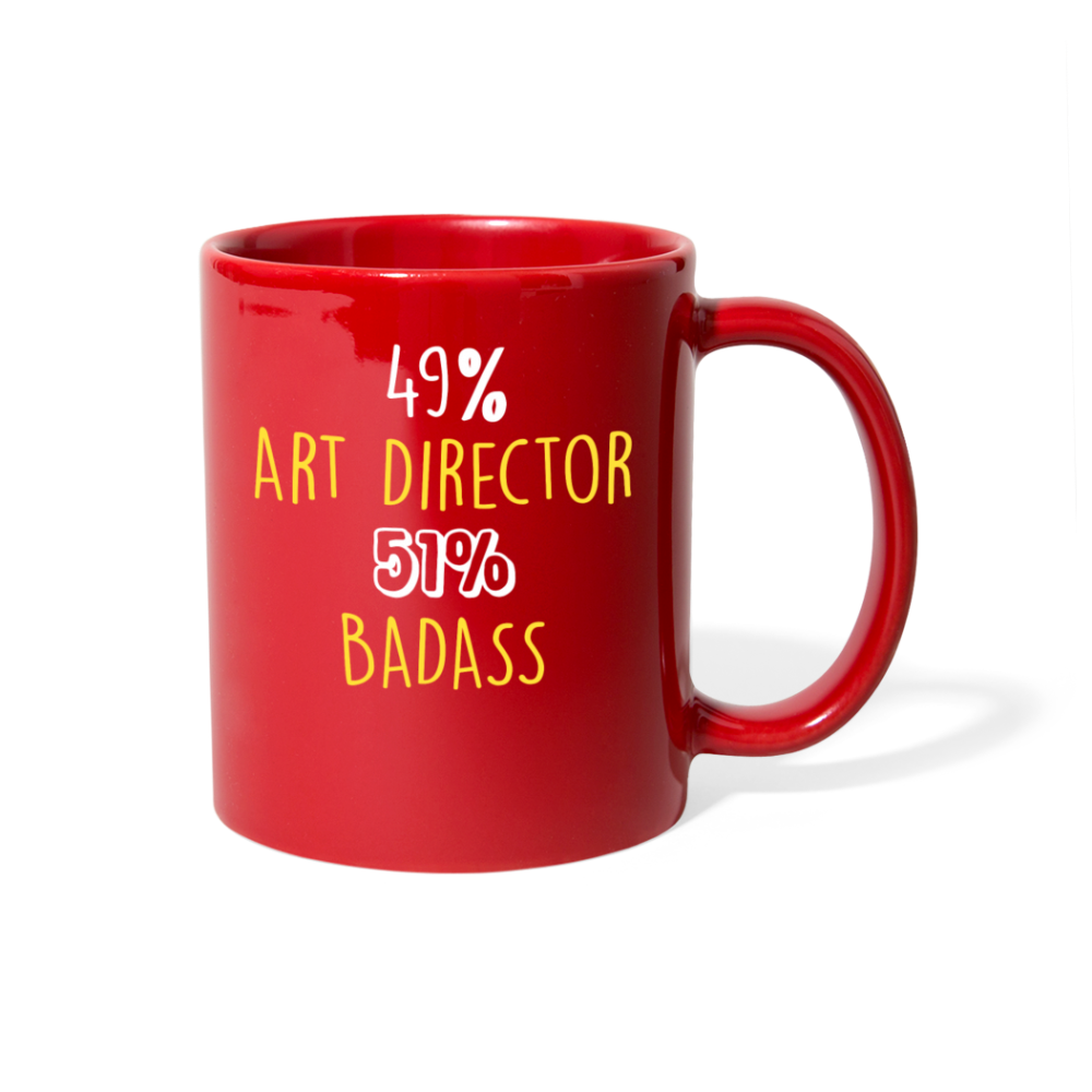 [SPOD]  Mug for Art Director Gift for Art Director Black mug, Gift for Coffee or Tea lover, Christmas gift for coworker - red