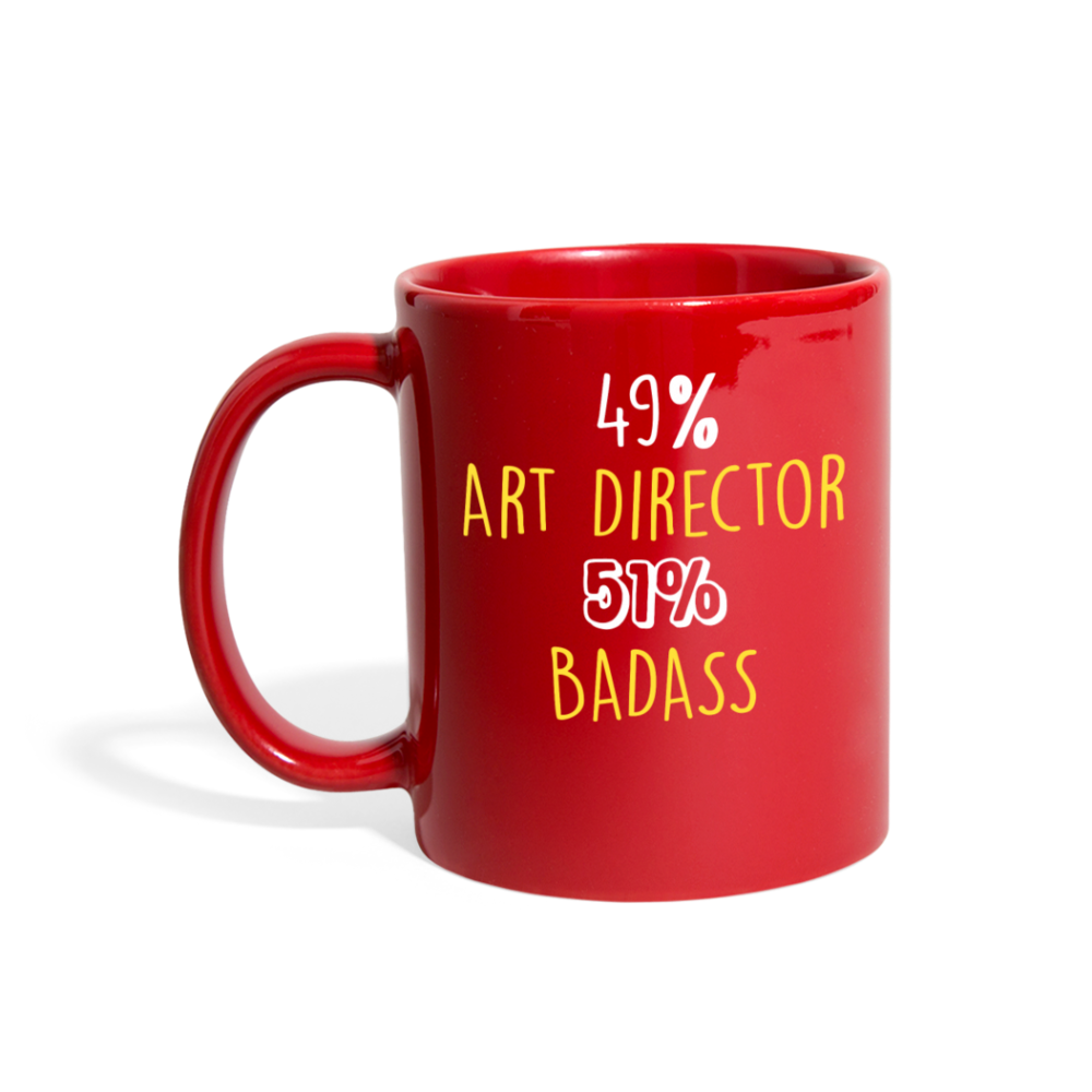 [SPOD]  Mug for Art Director Gift for Art Director Black mug, Gift for Coffee or Tea lover, Christmas gift for coworker - red