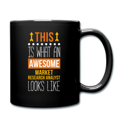 Marketer Research Analyst Full Color Mug - black