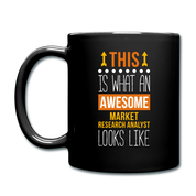 Marketer Research Analyst Full Color Mug - black