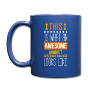 Marketer Research Analyst Full Color Mug - royal blue
