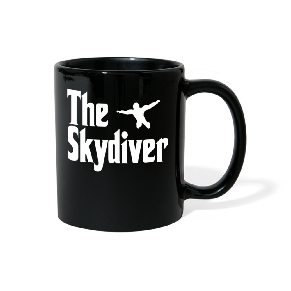 [SPOD] Skydiver, Skydiving, Skydiving Gift - The Skydiver - Black Coffee Mug, Tea Cup for people who love Skydiving - black