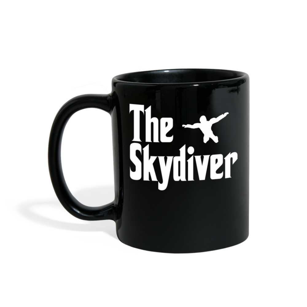 [SPOD] Skydiver, Skydiving, Skydiving Gift - The Skydiver - Black Coffee Mug, Tea Cup for people who love Skydiving - black