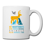 Vet Receptionist Created Coffee/Tea Mug - white