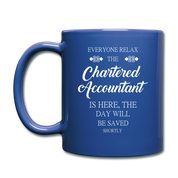 Chartered Accountant Full Color Mug - royal blue