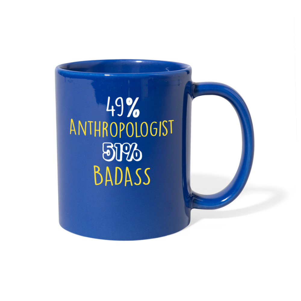 [SPOD] Mug for Anthropologist Gift for Anthropologist Black mug, Gift for Coffee or Tea lover, Christmas gift for coworker - royal blue
