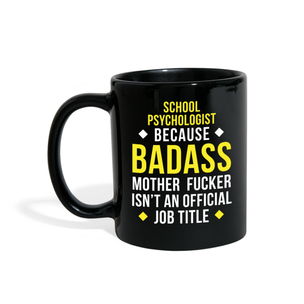 [SPOD]  Mug School psychologist mug - Badass School psychologist mug - School psychologist coffee mug School psychologist coffee cup (11oz) Black - black