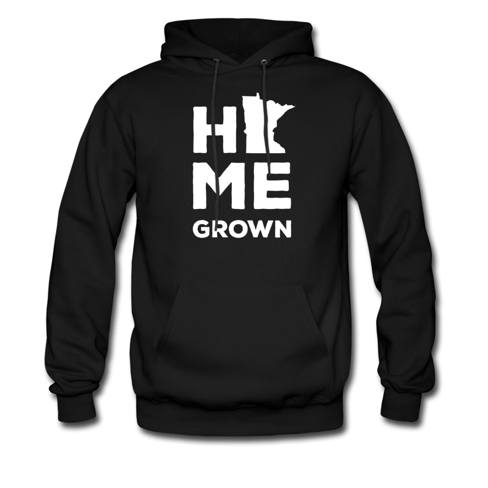 Home Grown Minnesota Men's Hoodie - black