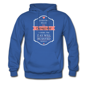 Everyone relax Caregiver is here Men's Hoodie - royal blue