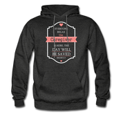 Everyone relax Caregiver is here Men's Hoodie - charcoal gray