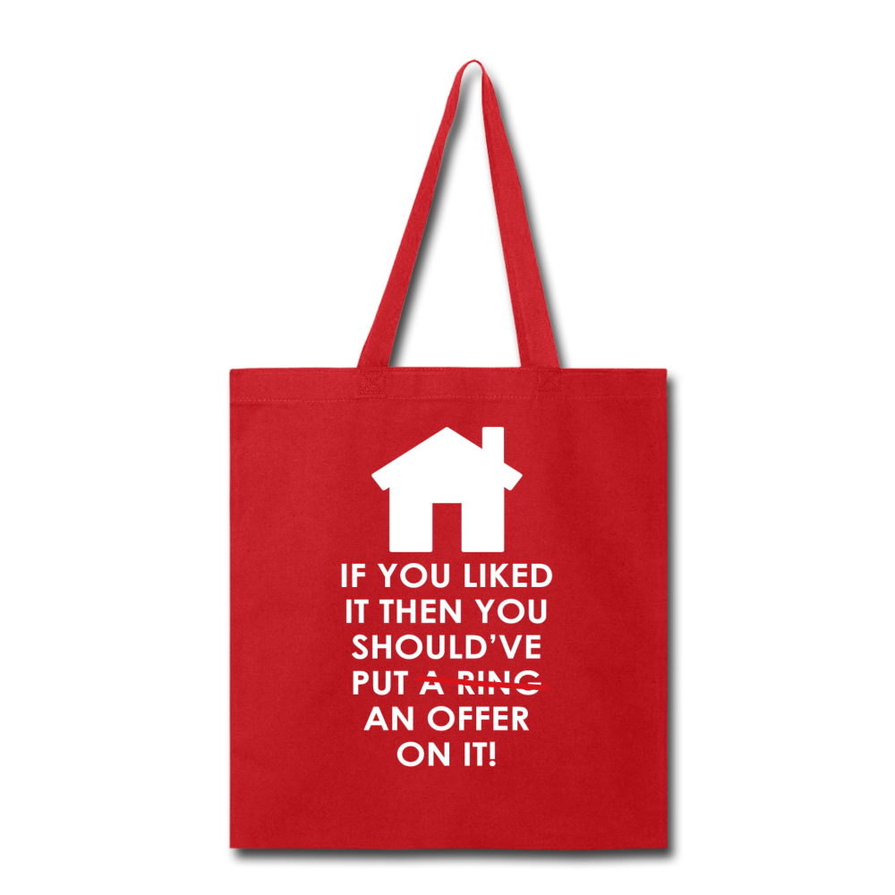 If you liked it then you should've put an offer on it! Tote Bag - red