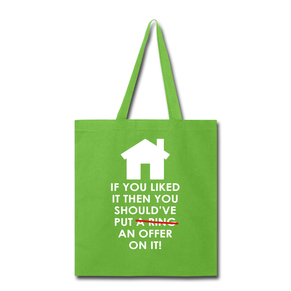 If you liked it then you should've put an offer on it! Tote Bag - lime green